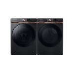 Samsung-DVG50BG8300V-front view with matching washer