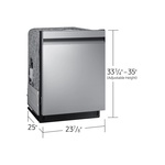 Samsung-DW80CG5450SR-dimensions