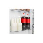 Forno FFFFD172232LS Maderno Series 32 Inch Built-In Convertible Refrigerator/Freezer Combo with 13.6 cu. ft. Capacity, Decorative Grill Trim, Super Cool and Super Freeze, Multi Air Flow System, in Stainless Steel (Left)