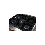 Forno FFSGS612530 Massimo Series 30 inch Freestanding Dual Fuel Range with 5 Sealed Burners with 4.32 cu. ft. Capacity, Continuous Cast Iron Grates, Insulated Oven Door, Dual-Ring Burner, in Stainless Steel