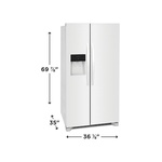 Frigidaire-FRSS2623AW-dimensions