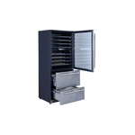 Forno-FWCDR666130S-all door open