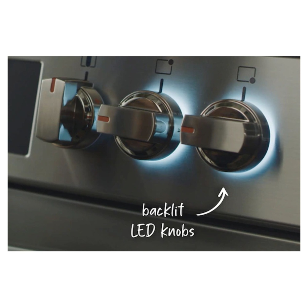 Frigidaire-GCFE3060BF-backlit led knobs