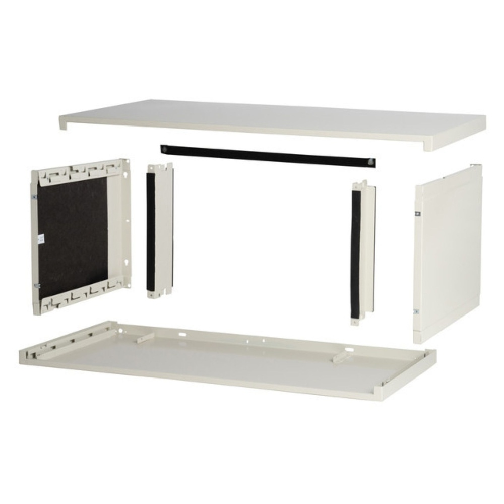 GE-RAB8116B-Exploded view of a modular wall sleeve or enclosure