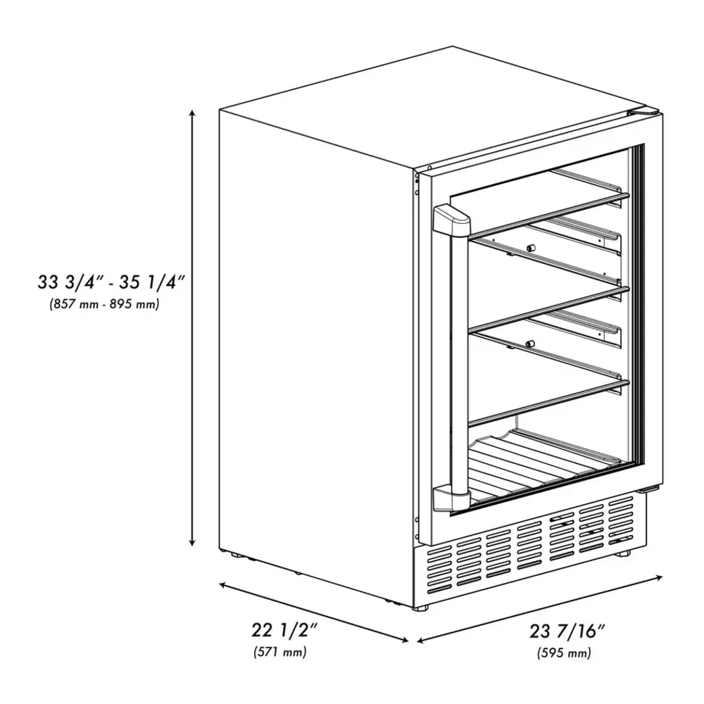 RBVZUS24G-Dimensions