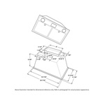 GE-UVC7300SLSS-20” Custom Hood Insert w/ Dimmable LED Lighting