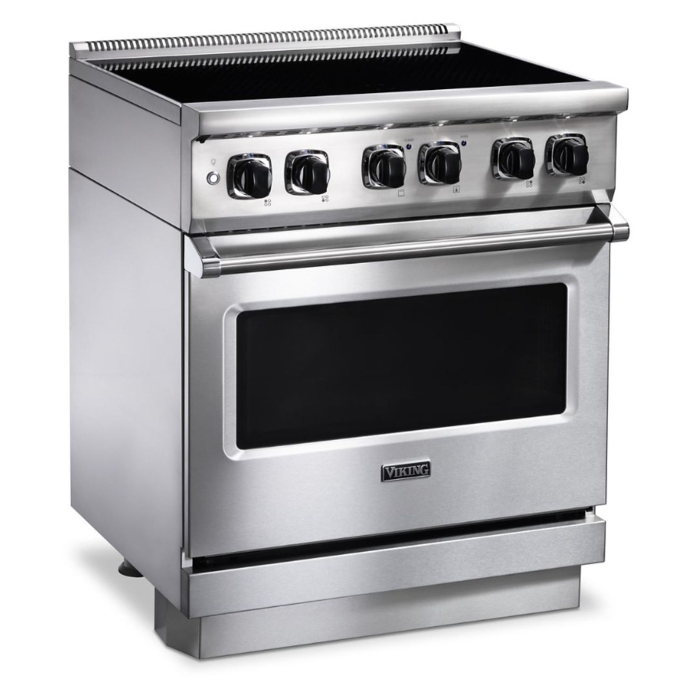Viking-VIR53024BSSBB-shown with Curb Base Front