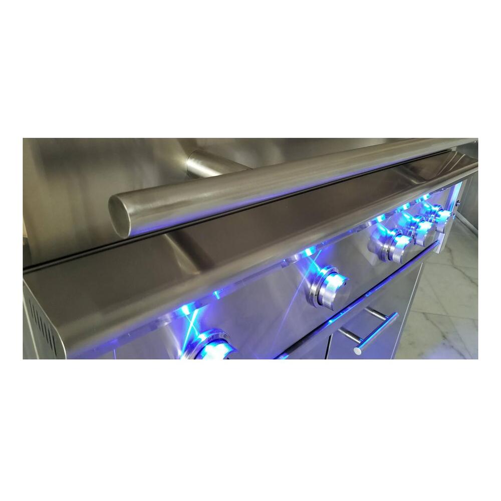 XO XOGRILL30 30 inch Built-In Gas Grill with 851 sq, in Cooking Area, Cooking Zones, Elegant Lighting, Radiant Briquettes, in Stainless Steel