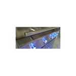 XO XOGRILL36 36 inch Built-In Gas Grill with 976 sq, in Cooking Area, Cooking Zones, Elegant Lighting, Radiant Briquettes, in Stainless Steel