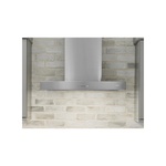 Zephyr ZROE30FS 30 inch Roma Series Wall Mount Range Hood with 600 CFM, LumiLight LED Lighting, Airflow Control Technology™ (ACT™), and ICON Touch® Controls, in Stainless Steel