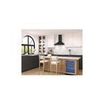 Zephyr ZSAM90F 36 inch Savona Series Wall Mount Range Hood with 600 CFM, LumiLight LED Lighting, Airflow Control Technology™ (ACT™), ICON Touch® Controls