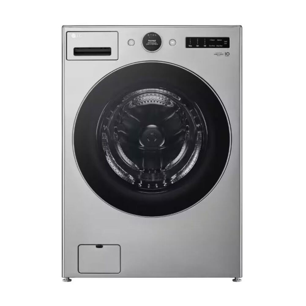 LG WM5500H 27" Smart Front Load Washer with 4.5 cu. ft. Capacity, Allergiene Cycle, NeverRush Stainless Steel Drum
