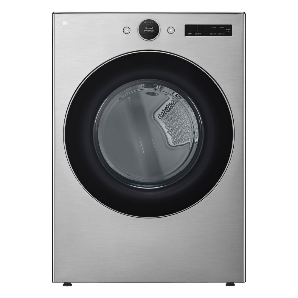 LG DLEX5500/DLGX5501 27" 7.4 cu. ft. Capacity Smart Dryer with AI Sensor Dry & TurboSteam