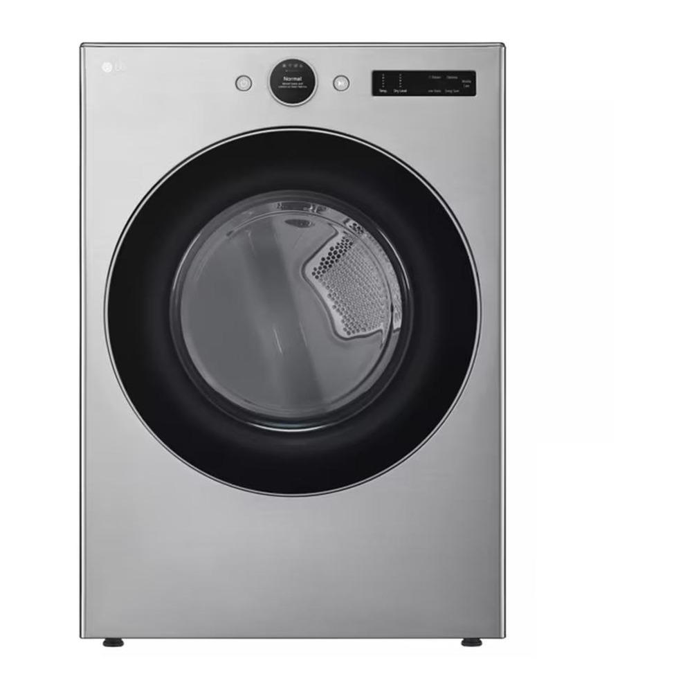 LG DLEX5500 27" Smart Electric Steam Vented Dryer with 7.4 cu. ft. Capacity, AI Sensor Dry, TurboSteam, LCD Digital Dial Control
