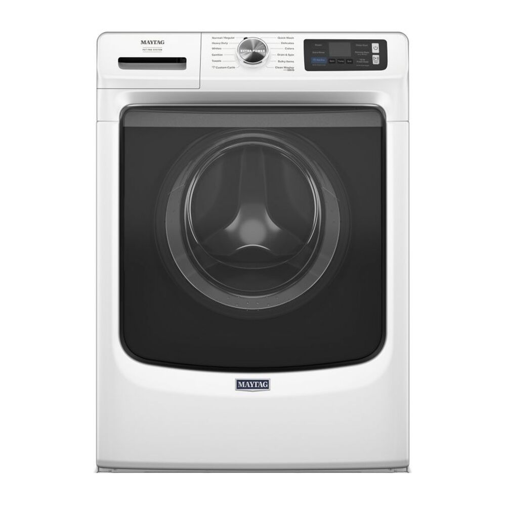 Maytag MFW7020R 27" Smart Pet Pro Front Load Washer with 5 cu. ft. Capacity, Pet Pro Option, Extra Power and Sanitize Cycle