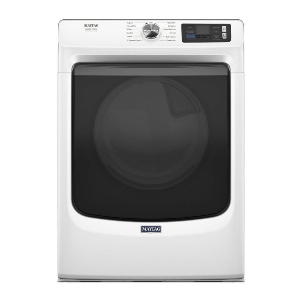 Maytag MED7020R 27" Smart Pet Pro Electric Dryer with 7.4 cu. ft. Capacity, Pet Pro Option Extra Power, and Steam