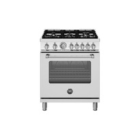 Bertazzoni MAS305GAS Master Series 30" Gas Range with 5 Burners, 4.7 cu. ft. Oven Capacity, Continuous Cast Iron Grates and Convection