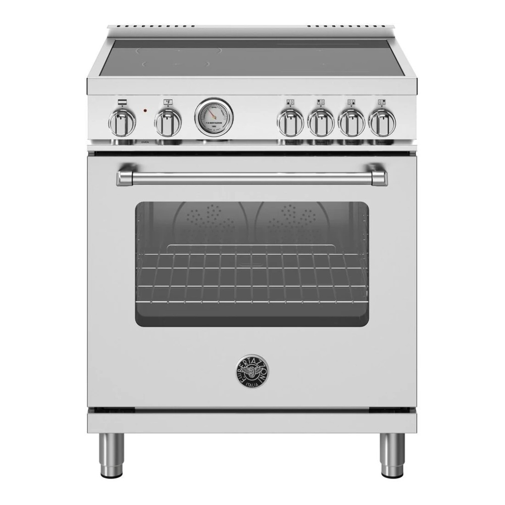 Bertazzoni MAS304INM Master Series 30" Induction Range with 4 Elements, 4.7 cu. ft. Oven Capacity, Convection and Energy Star Certified