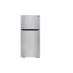 LG LTCS20020 30" Top Freezer Refrigerator with 20.2 cu. ft. Total Capacity, Reversible Door, Multi-Air Flow™ System, Pocket Handle