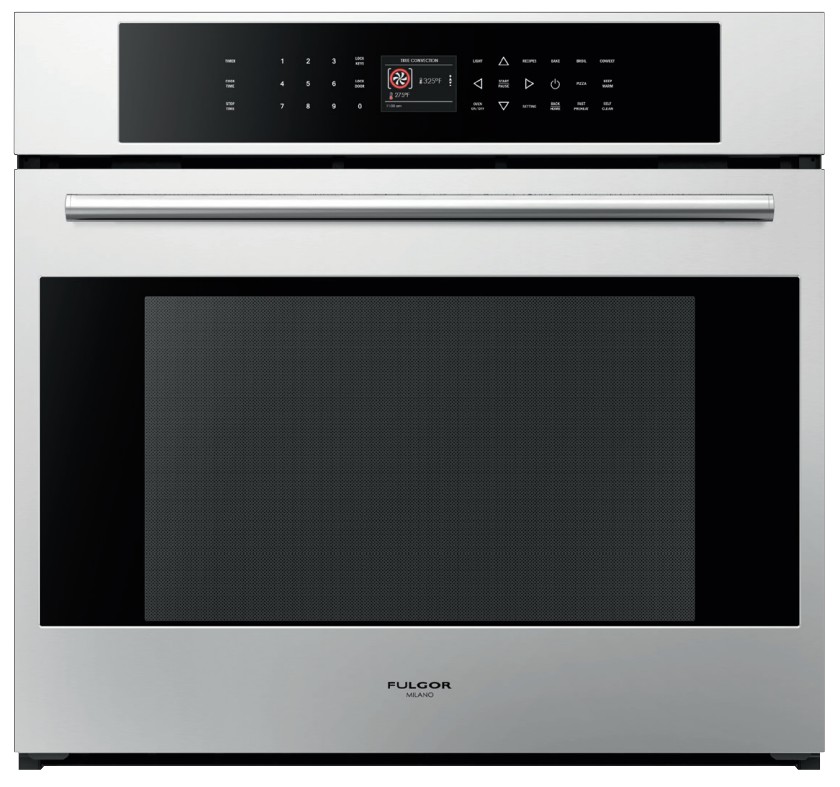 Fulgor Milano F7SP30 700 Series 30" Single Wall Oven with 4.34 cu. ft. Capacity, Self-Cleaning, Creactive Cooking System
