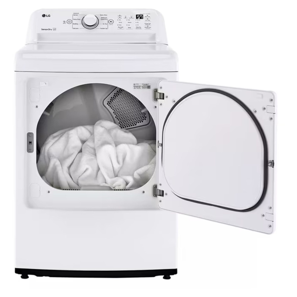 LG-DLG7001W-inside view with clothes
