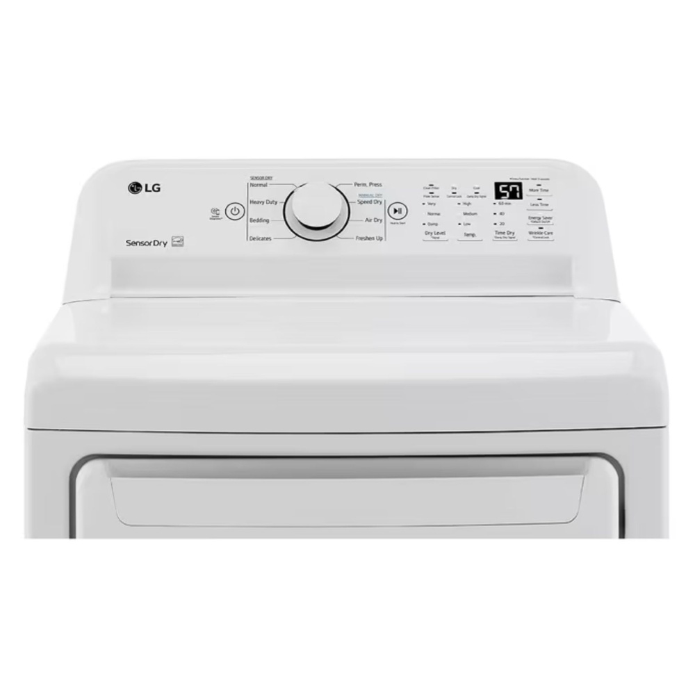 LG-DLG7001W-top view with control