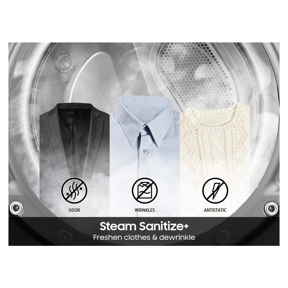 DVE45B6300W steam sanitize