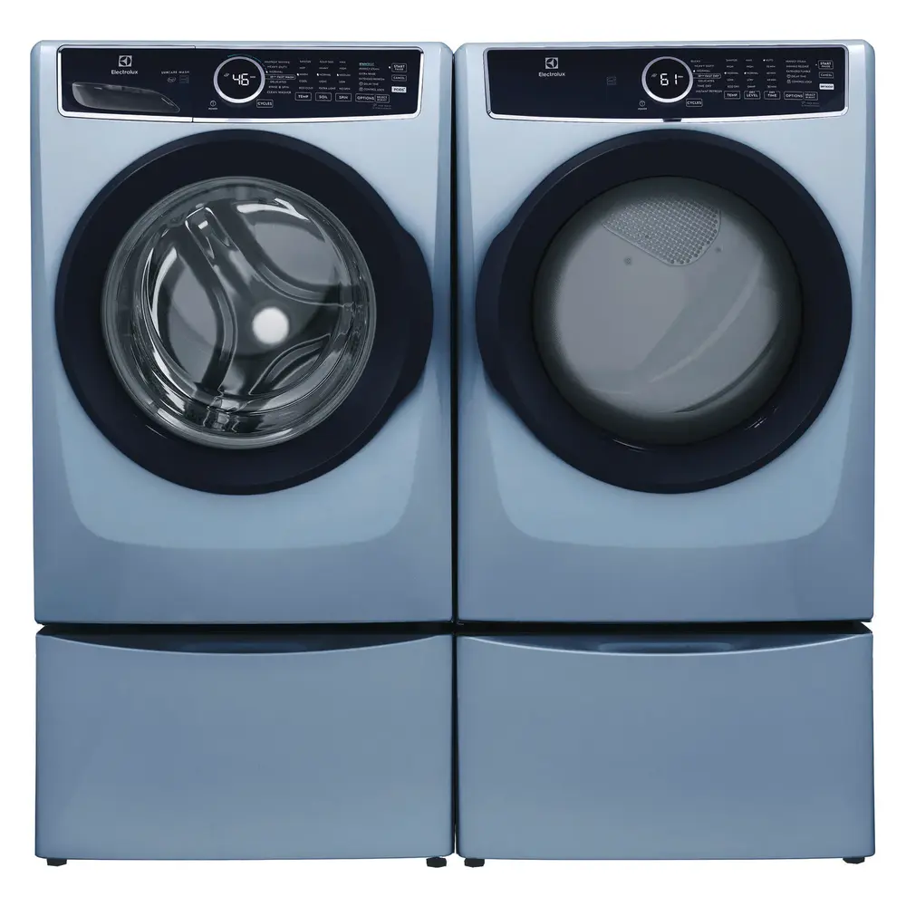 ELFW7437AG-Shown-with-Dryer-on-Pedestals