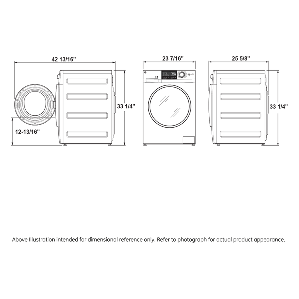 GFW148SSMWW-Dimensions
