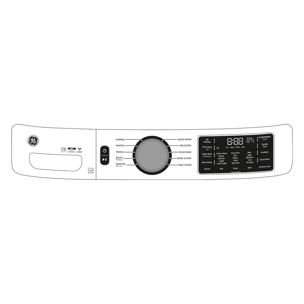 GFW550SSNWW-Controls