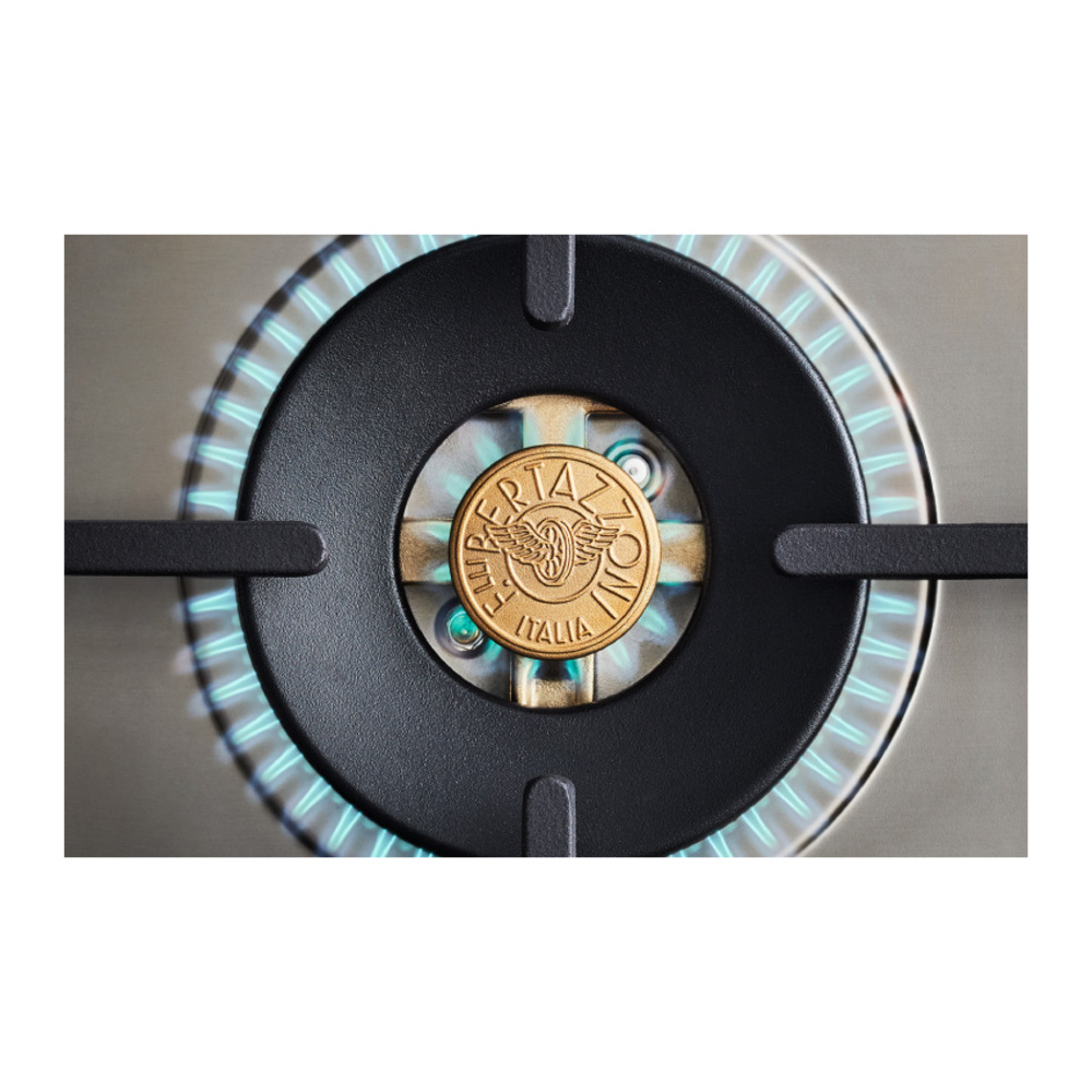 Bertazzoni-HER486BTFEPAVT-Brass Burners