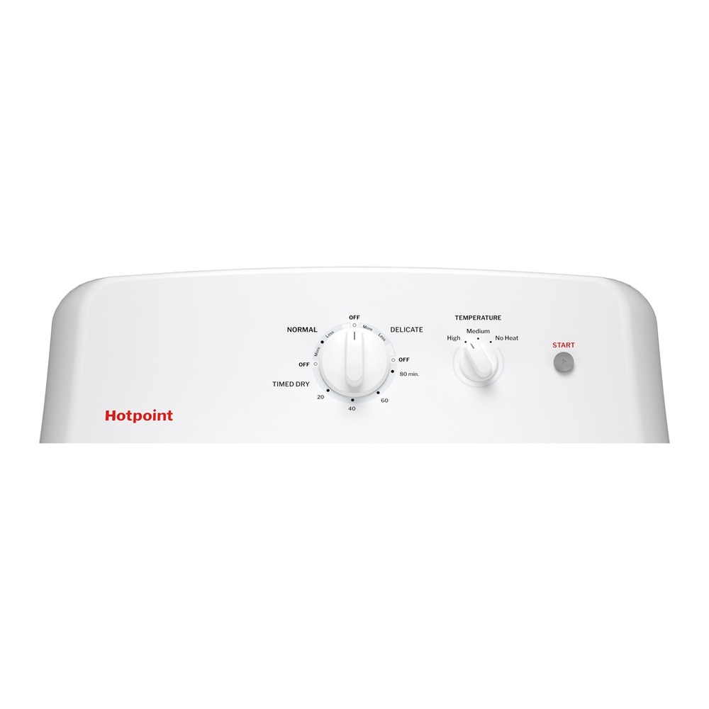 Hotpoint-HTX26GASWWW-Controls