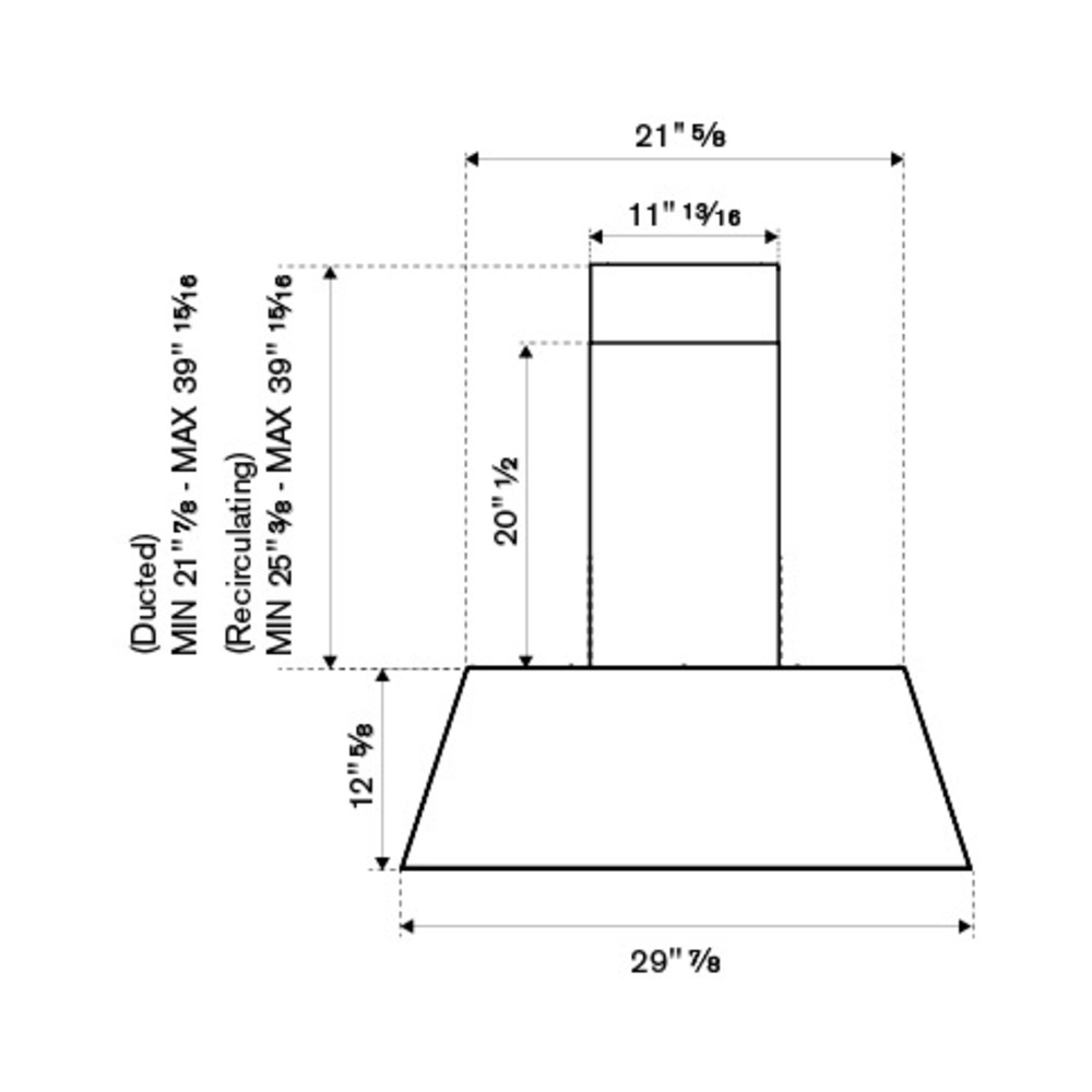 Bertazzoni-KMC30X-dimensions