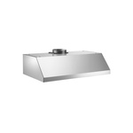 Bertazzoni-KU36PRO1XV-36 Wallmount Canopy Hood, 1 motor CFM 400