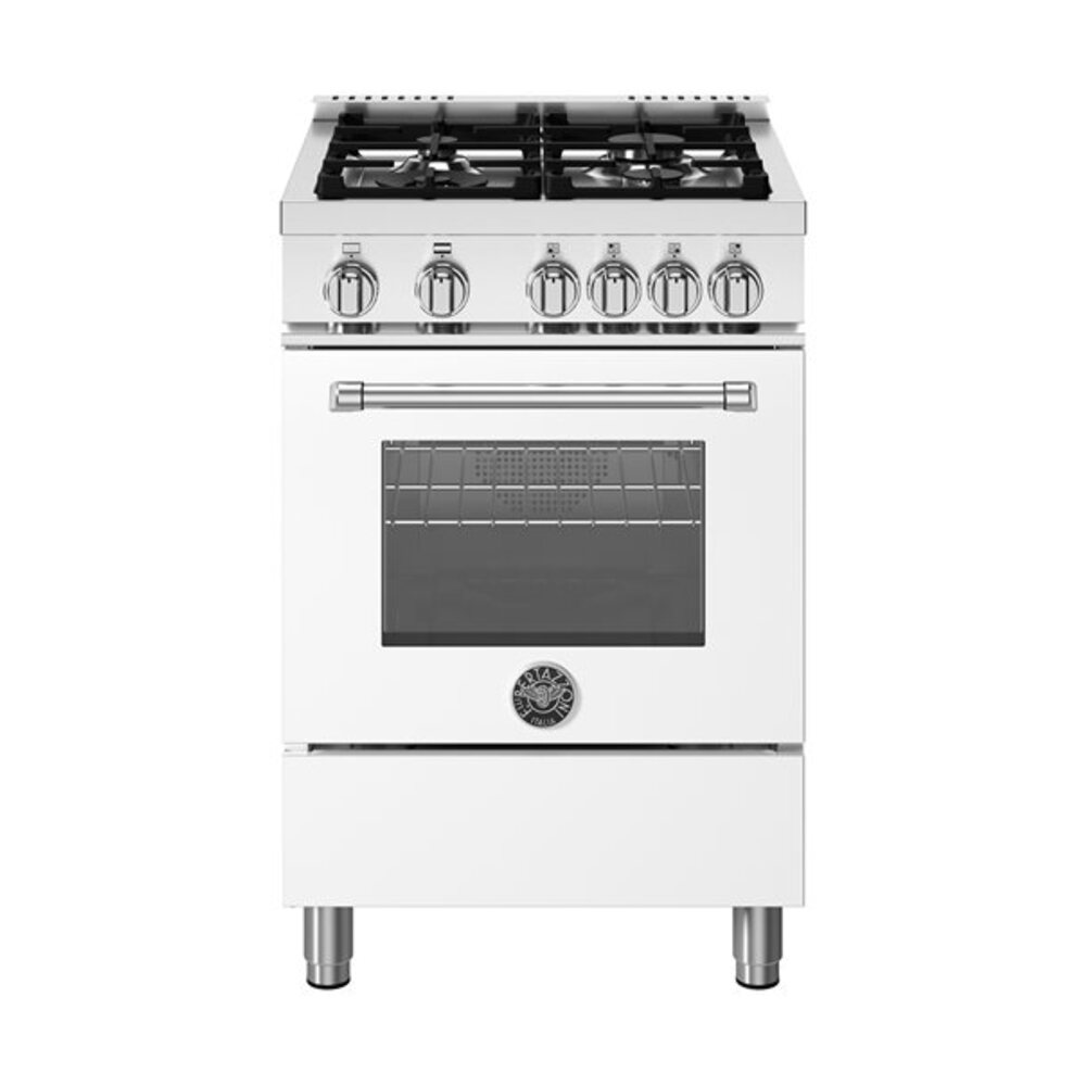 Bertazzoni-MAS244GASBIVLP-24 inch All Gas Range, 4 Burners