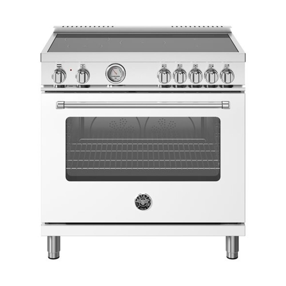 Bertazzoni-MAS365INMBIV-36 inch Induction Range, 5 Heating Zones, Electric Oven