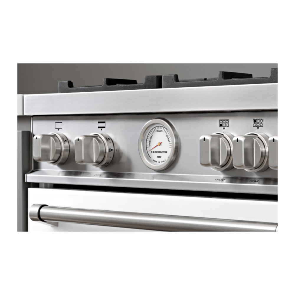 Bertazzoni-MAS486GDFMXV-Analog temperature gauge