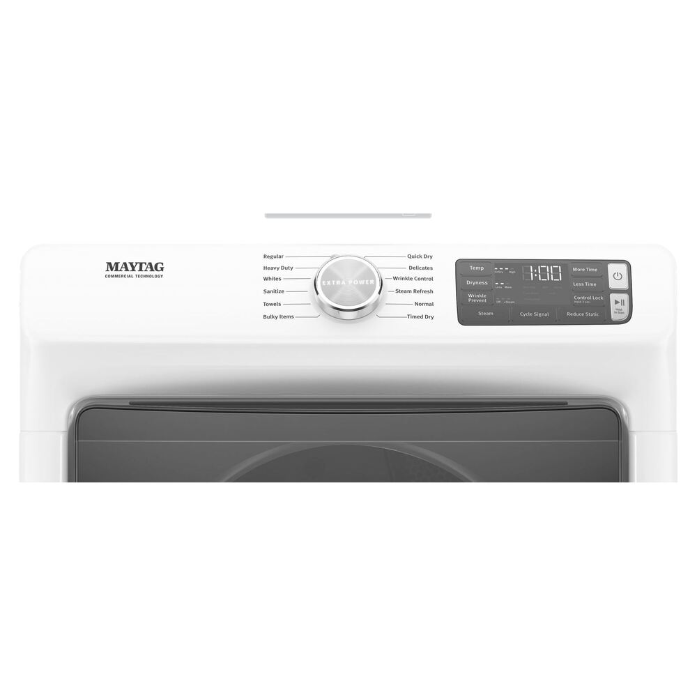 Maytag-MED6630HW-controls