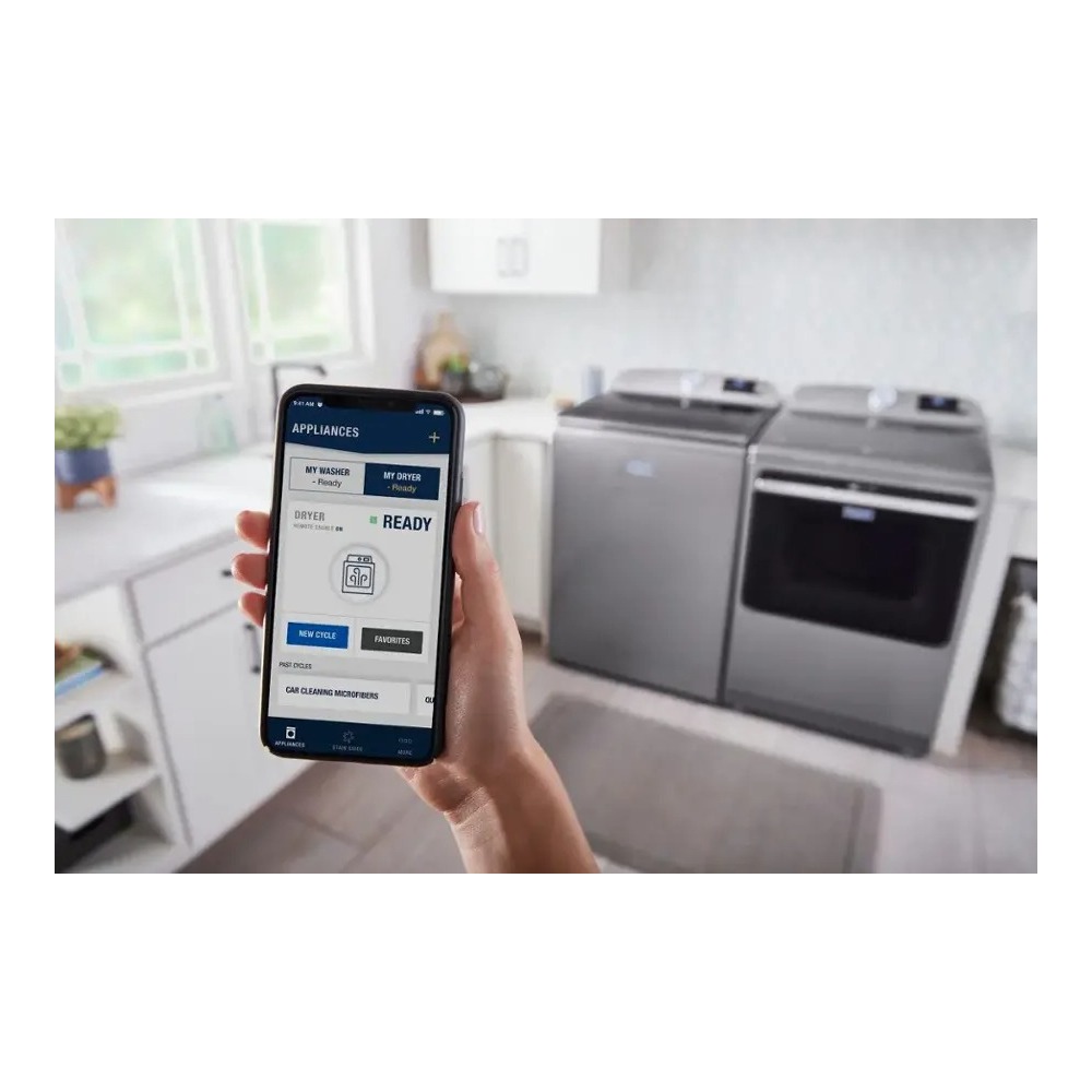 Maytag-MED7230HC-smartphone connected