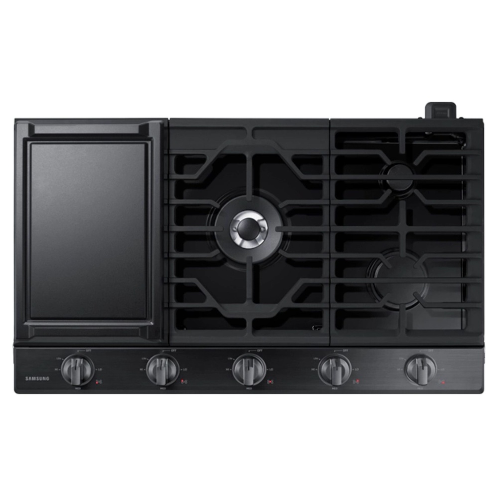 Samsung-NA36N6555TG-cooktop view