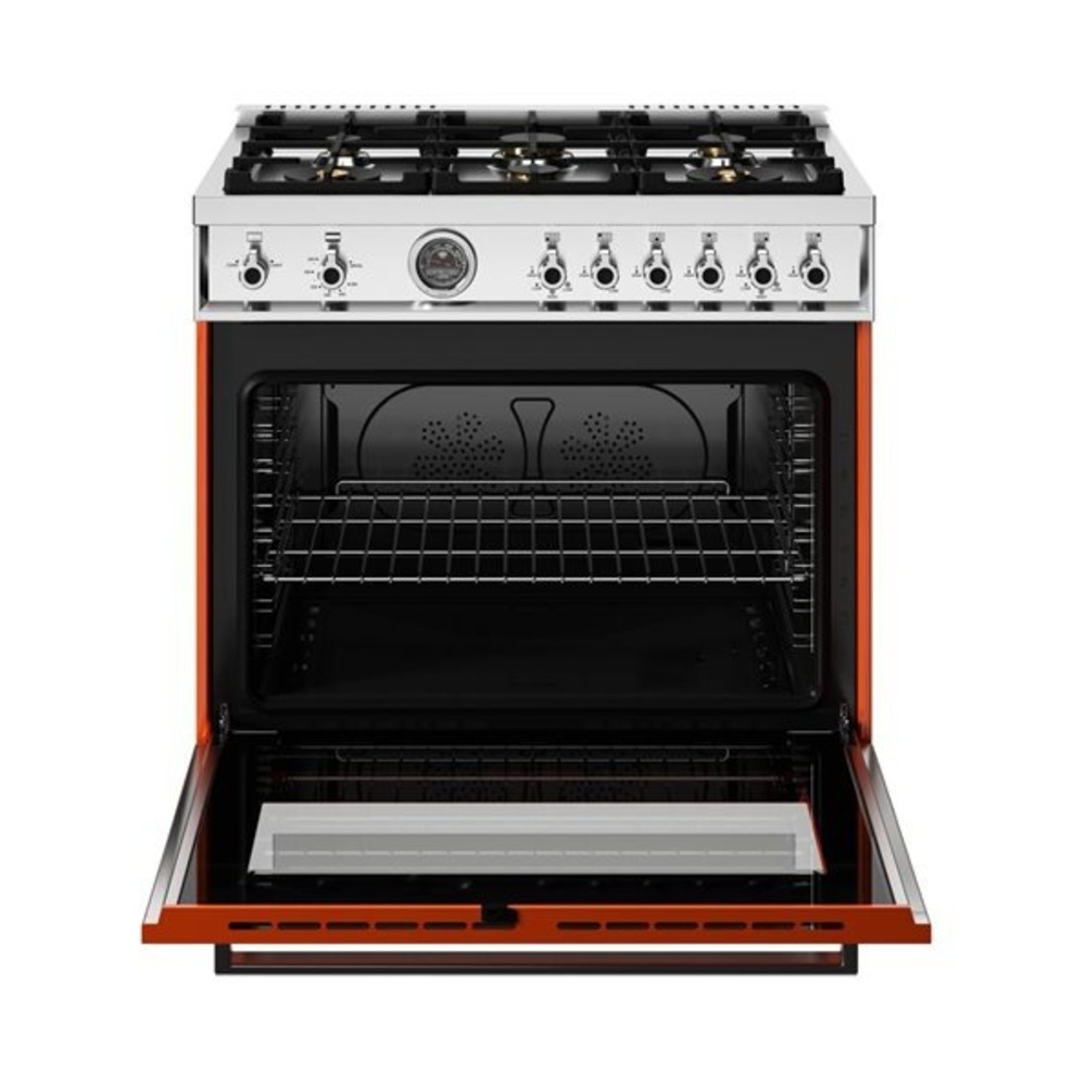 Bertazzoni-PRO366BCFGMART-front view open