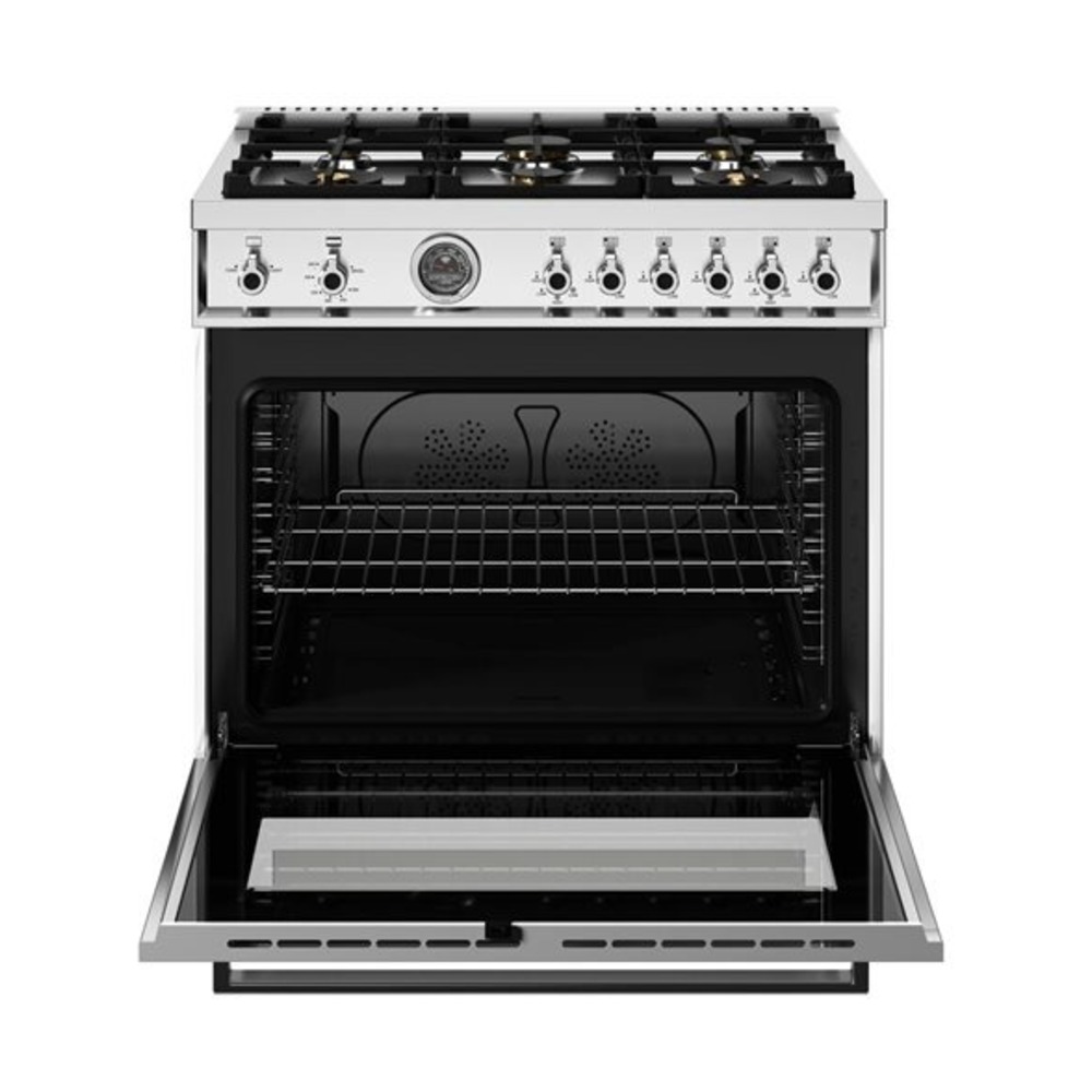Bertazzoni-PRO366BCFGMBIT-front view open
