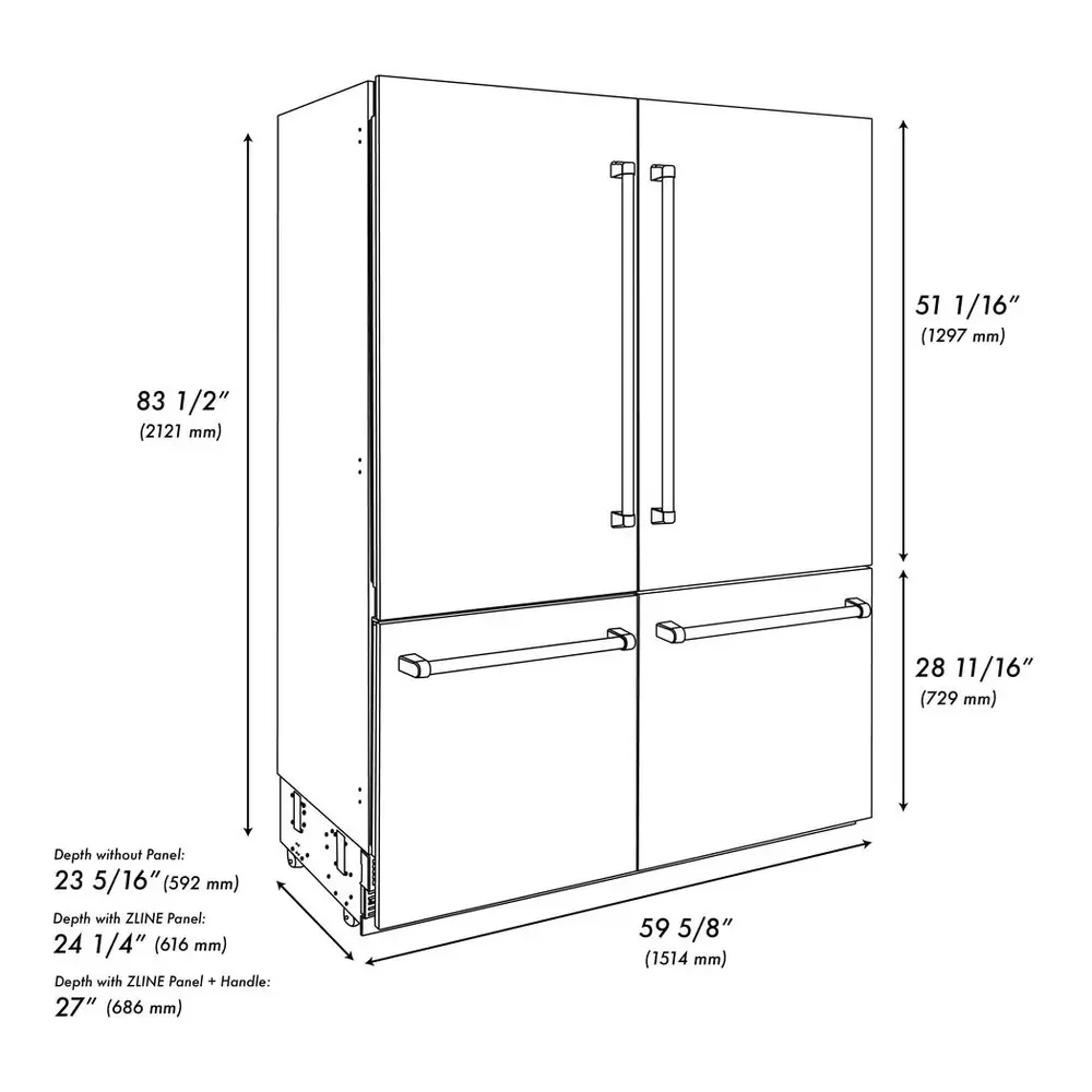 RBIVZWM60G-Dimensions