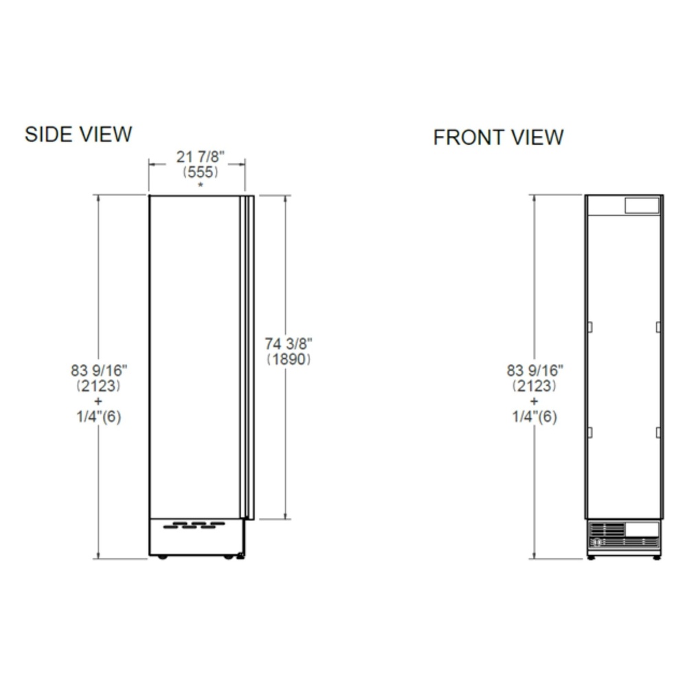 Bertazzoni-REF18FCBIPRV-dimensions