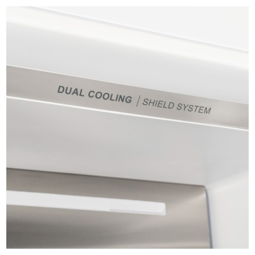 Bertazzoni-REF30BMBZPNV-Dual Cooling Shield System Label in Refrigerator