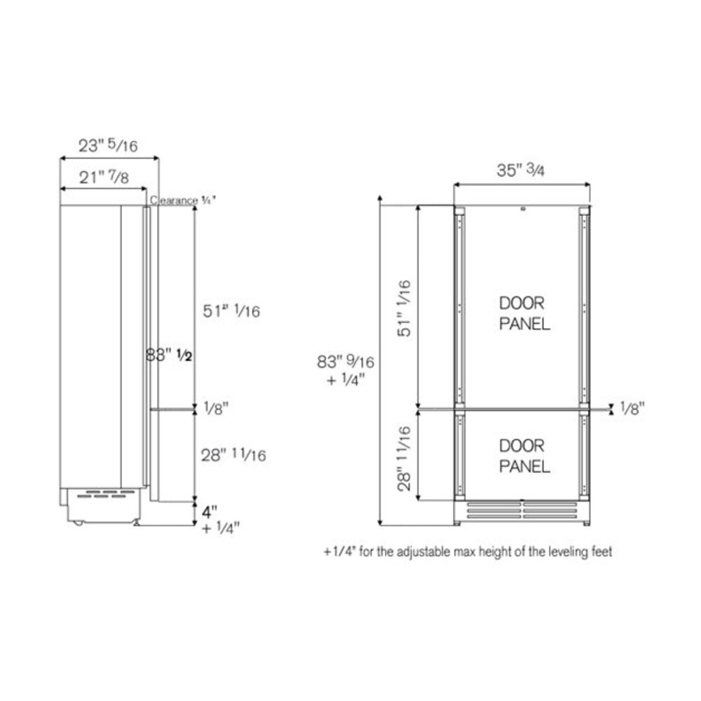 Bertazzoni-REF36BMBZPNV-dimensions