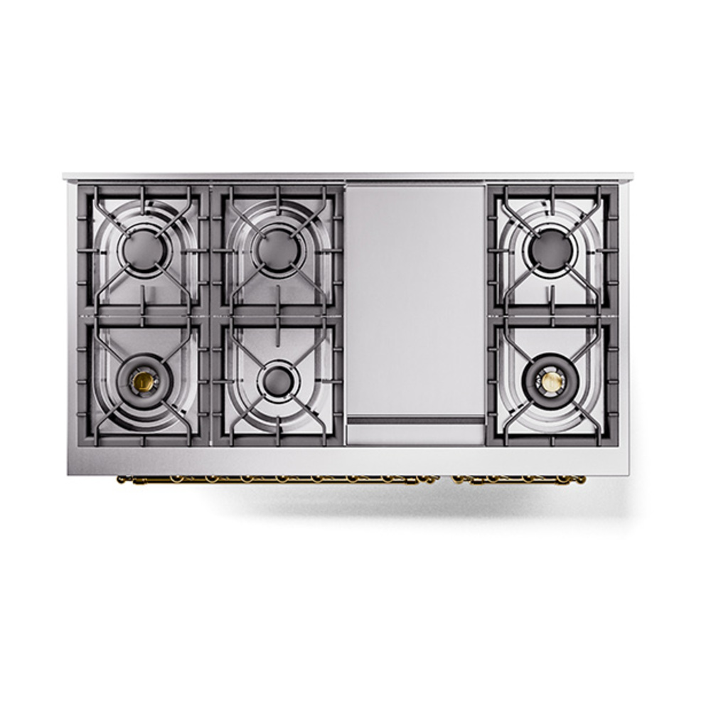 ILVE_UN48FNMPMBGLP_Nostalgie_II_48"_Dual_Fuel_Range_top_view