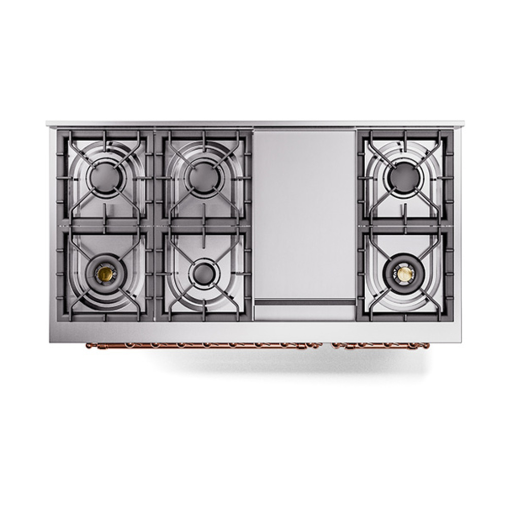 ILVE_UN48FNMPSSP_Nostalgie_II_48"_Dual_Fuel_Range_top_view
