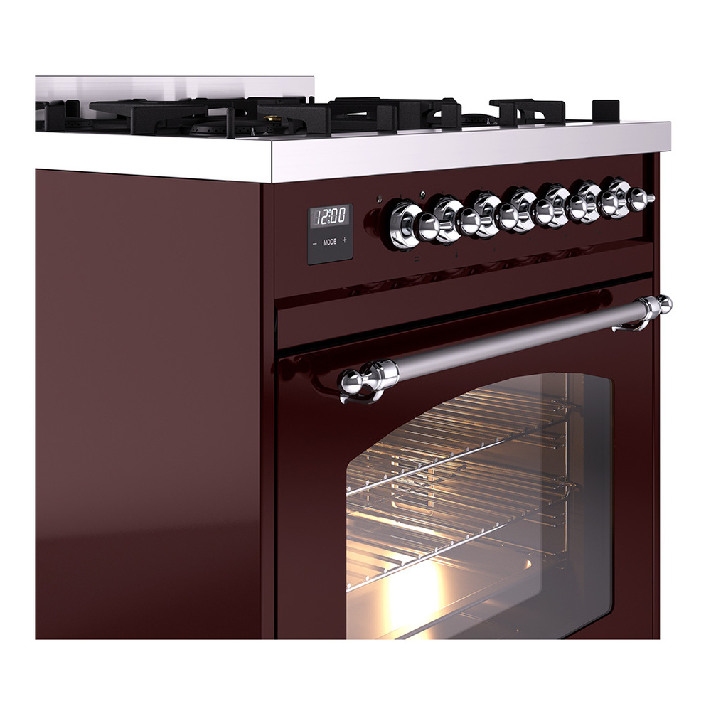 ILVE_UP30NMPBUC_Nostalgie_II_30"_Dual_Fuel_Range_details