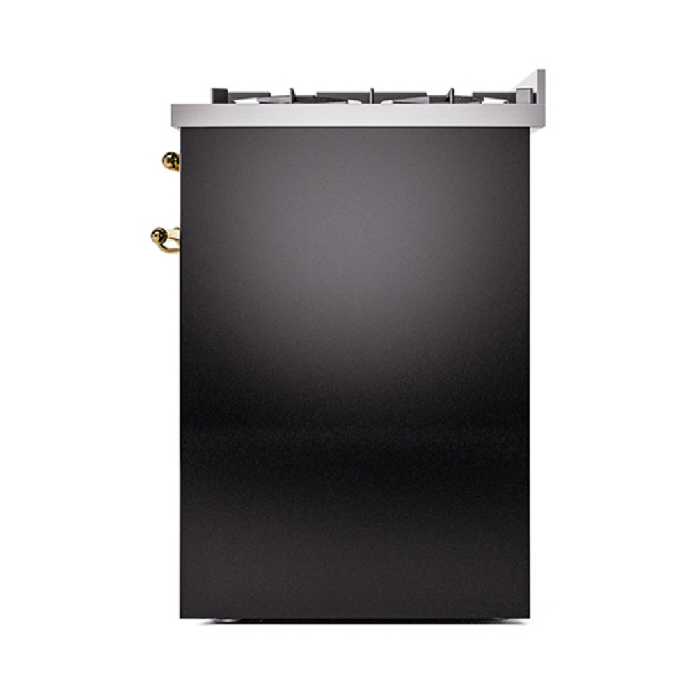 ILVE_UP30QNMPBKG_Nostalgie_II_30"_Dual_Fuel_Range_right_side